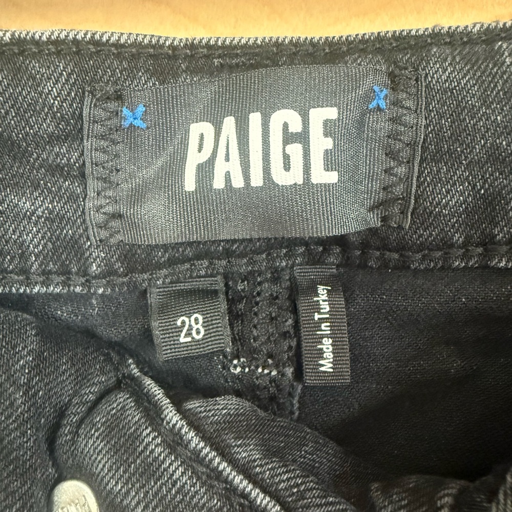 PAIGE Meadow Midi Denim Skirt - Picture 7 of 10